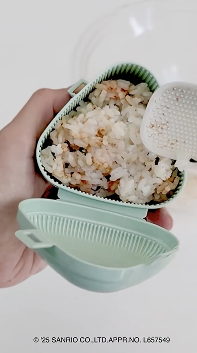 ダイソーのふっくらおにぎりケース