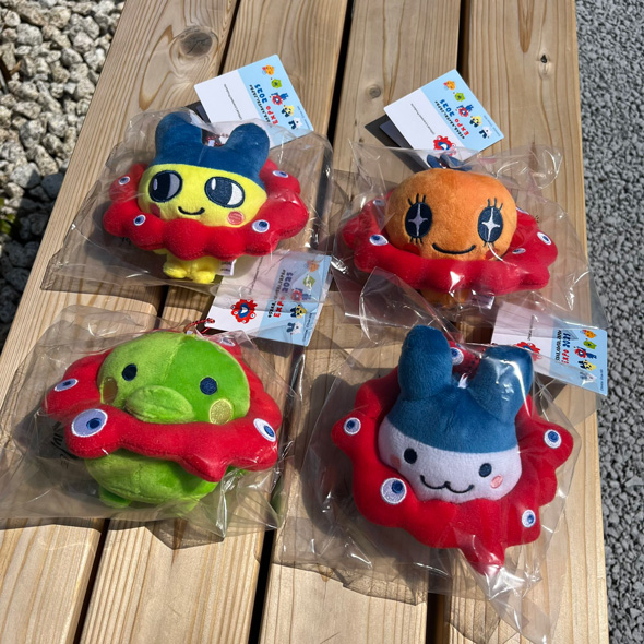 万博 たまごっち ぬいぐるみ マスコット ラバーストラップ