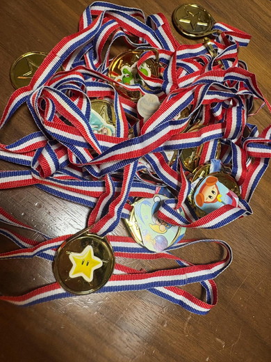 手作り金メダル