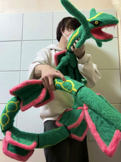 羊毛フェルト製のレックウザ