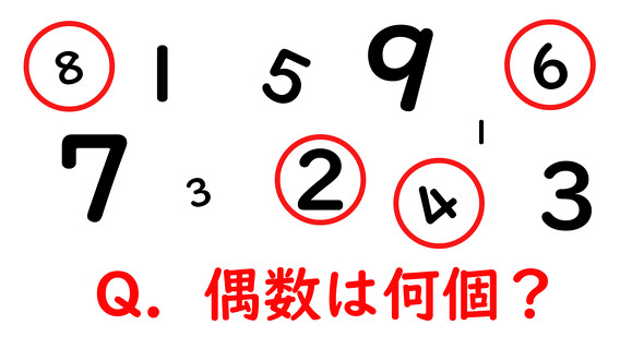 数字探しクイズ