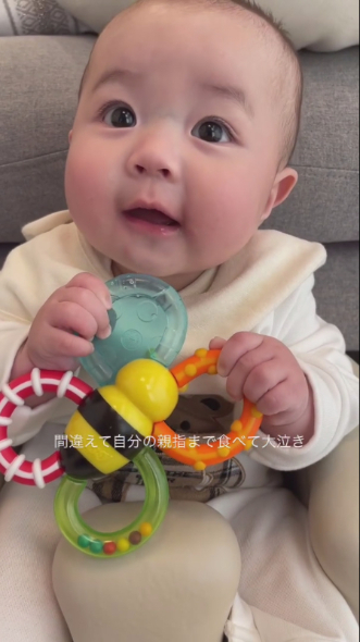 遊んでいる様子