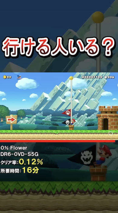 「スーパーマリオメーカー2」激ムズコースに挑戦