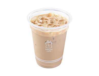 ローソンのアイスほうじ茶ラテ