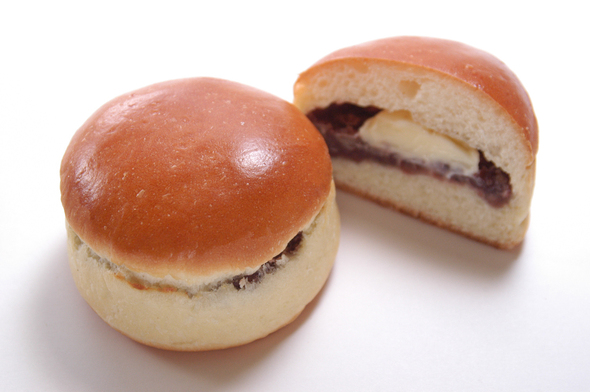 関越道タイパグルメ 三芳酒種あんぱんあんバター