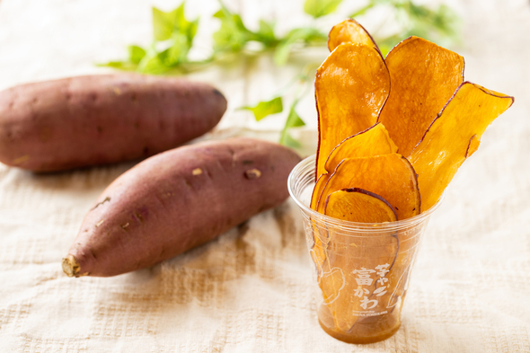 関越道タイパグルメ さつま芋チップス
