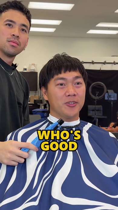 坊ちゃん刈りになった30歳男性をプロがお直しカット