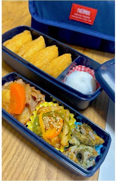 前日夜にお弁当をリクエストされた小倉優子