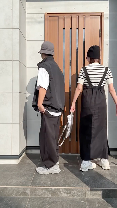 夫婦のリンクコーデ