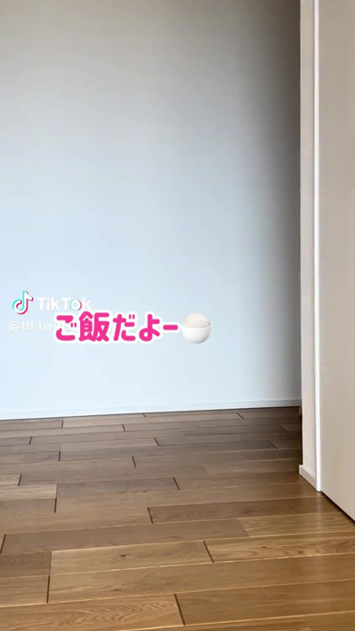 ご飯に呼ばれる赤ちゃん