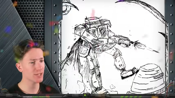 リスナーからのロボットの下書き