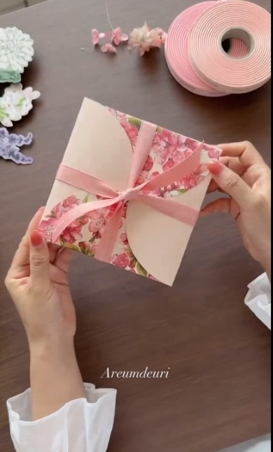 ギフトボックスの完成