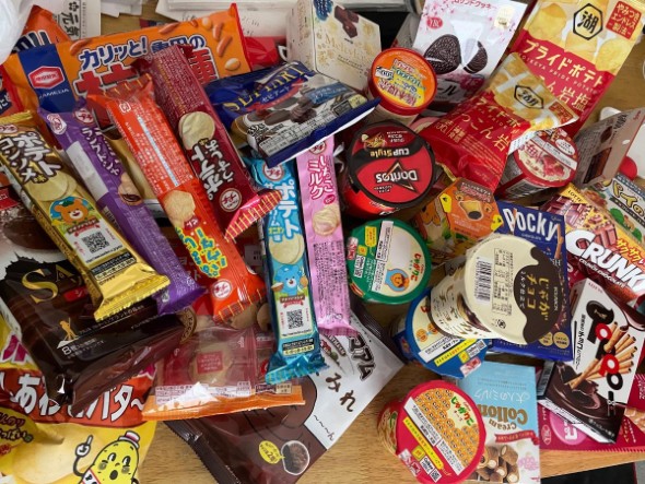 40種類のお菓子