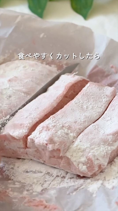 酸っぱいイチゴで生マシュマロ作り