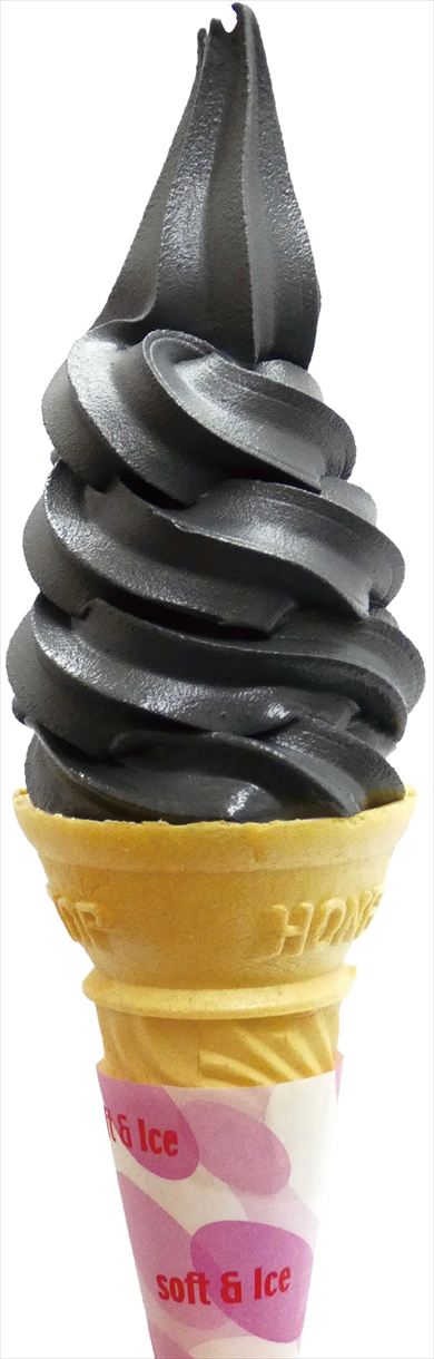 焼走り熔岩流ソフトクリーム