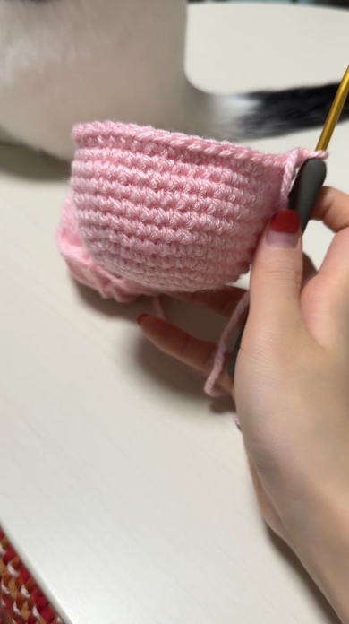 ニットのポキ袋