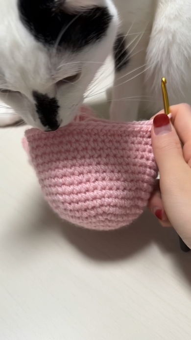 ニットのポキ袋