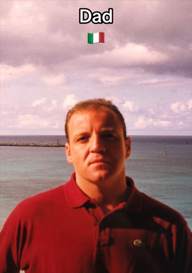 キューバ出身のママとイタリア出身のパパ