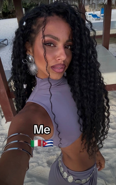 キューバ出身のママとイタリア出身のパパ