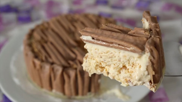 ルマンドアイスケーキを作ってみた