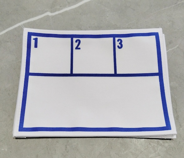 画期的なゼッケン