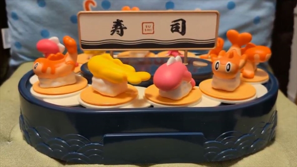 スリコの回転寿司キットで回転シャリタツ