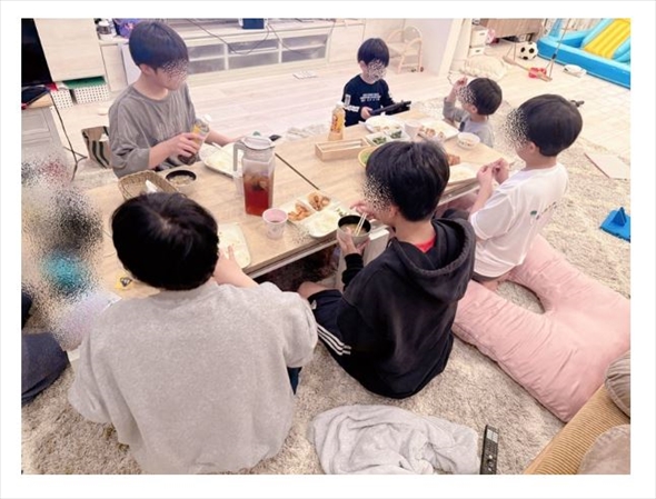 辻、「母なんてこんなもんよ」な朝食