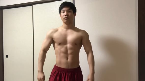 ムキムキになった1年後の姿