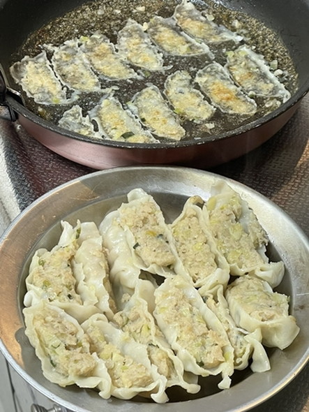 餃子が“強制減量”状態に……