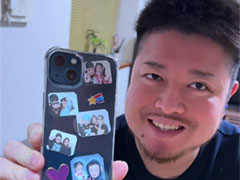 急に夫に“透明のiPhoneケースを買ってほしい”と言われ……「いいなこんな旦那さん」「ほんとっ理想の夫婦」　完成品に200万再生の反響（1/3） | ライフスタイル ねとらぼ