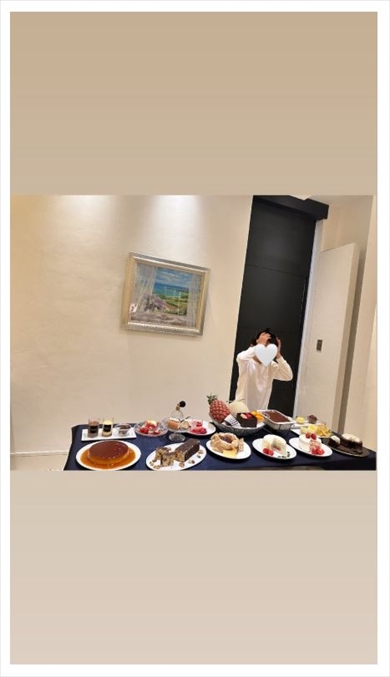 田丸麻紀、長身の弟