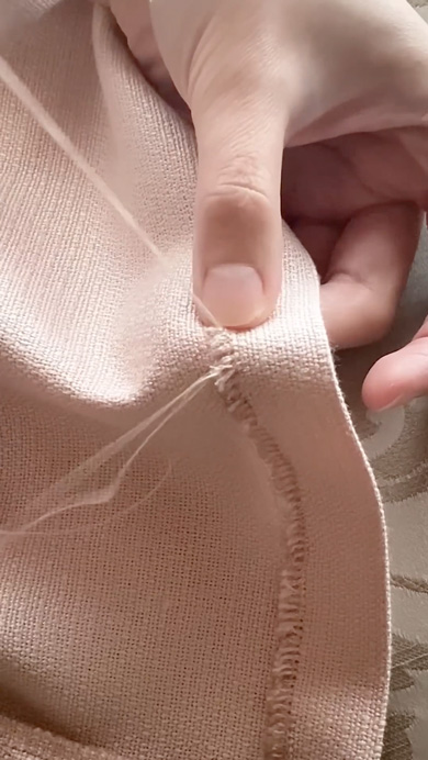 さくら色のワンピース