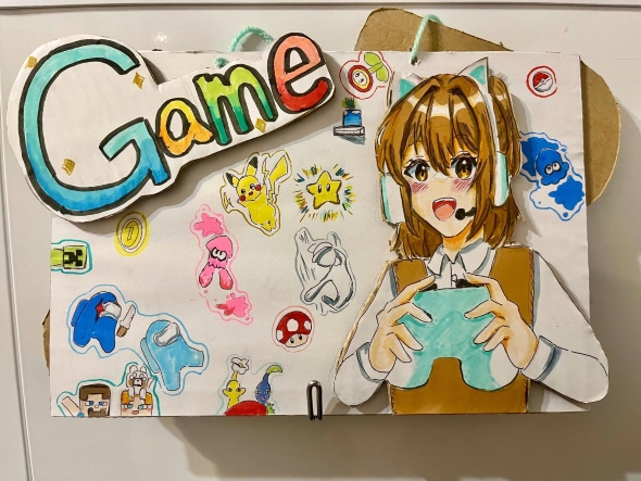 ゲーム中のルームプレート