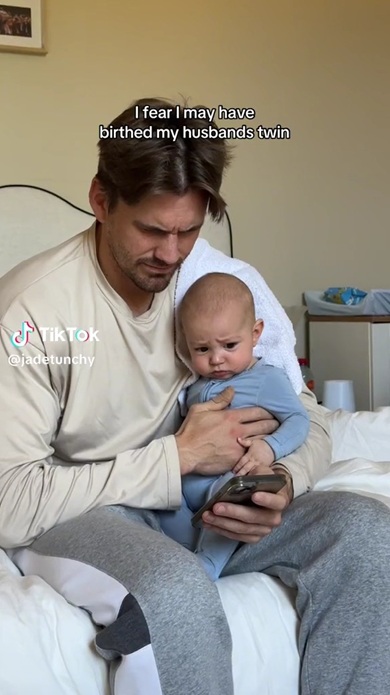 パパと赤ちゃん