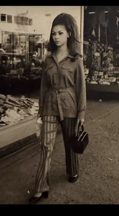 母の若いころのおしゃれ