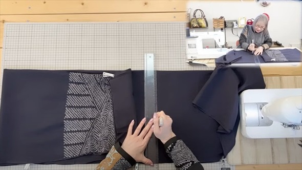 使い古した兵児帯をワンピースにリメイク