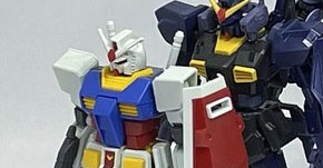 ガンダムが初代から5機が勢ぞろいも……「あれ……？」「初めて見た」と驚きの反響　「これは面白い」「だんだんでかくなってる！」（1/2） | ホビー ねとらぼ