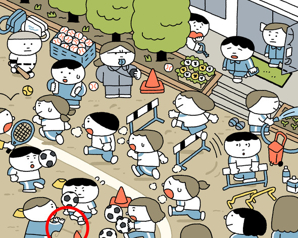 ねとらぼ　隠し絵　イラカアヅコ