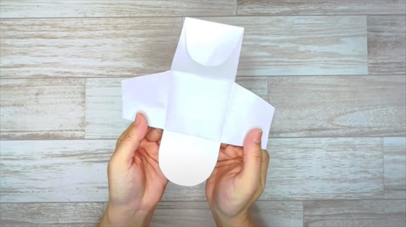 お気に入りの紙袋とセリアのフェイクレザーでミニポーチ