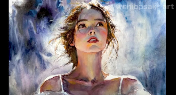 岡崎星秀 絵画 水彩画 石崎光瑤 #絢爛の花鳥画 #日本画 #花鳥画 #伊藤若冲 (模写