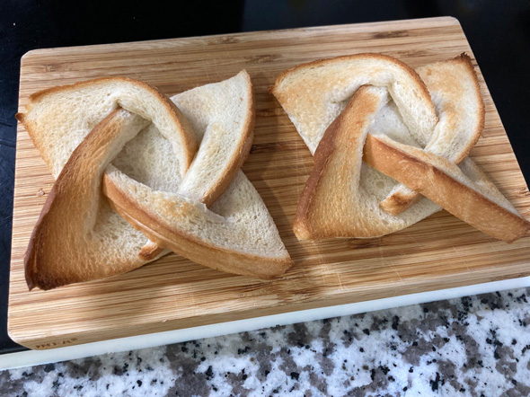 手裏剣トースト 手作り
