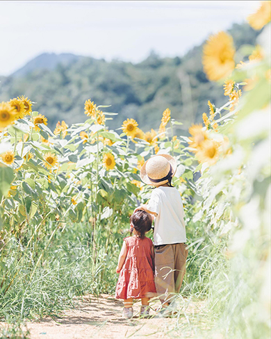 子どもたちと過ごした美しい四季