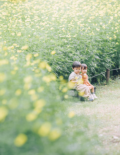 子どもたちと過ごした美しい四季