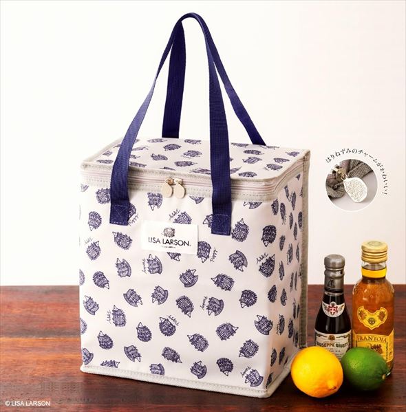 「はりねずみ3兄弟」ボックス型の大容量保冷バッグ