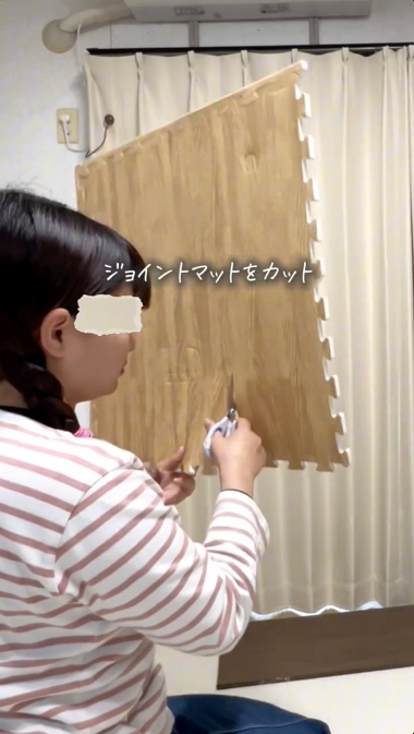 シングルマザー DIY カラーボックス