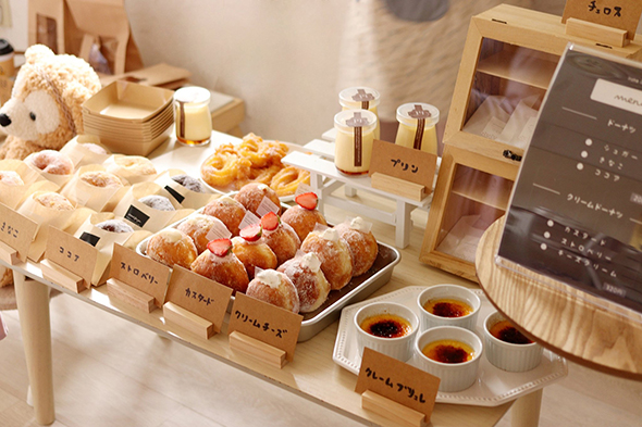 6歳が営業するドーナツ屋さん