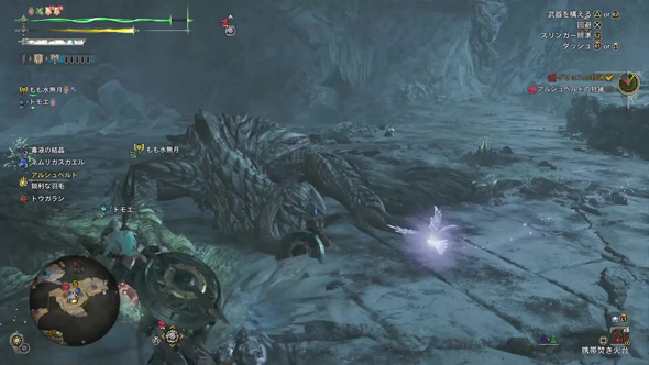 モンハン　モンスターハンター　モンハンワイルズアルシュベルドを眠らすハンター