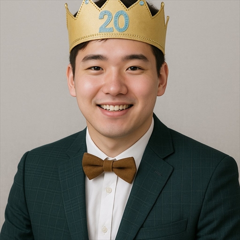 生後半年の次男をChatGPTで20歳にしてもらった結果