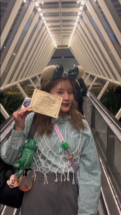 20年前にディズニーでもらったチケットを使ってみた
