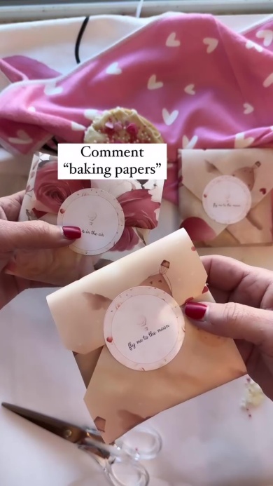 きれいに包めました！